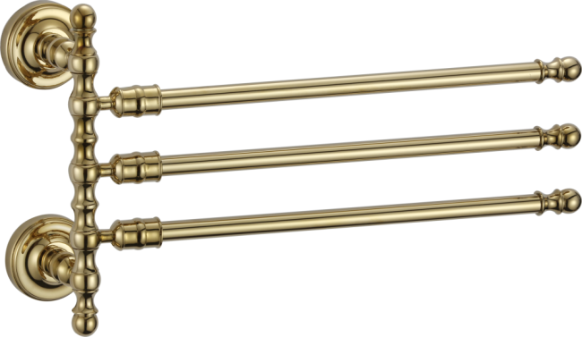 31013-E П/держатель поворот. 3-ной (ЗОЛОТО) GANZER (20/1шт) 31013-E П/держатель поворот. 3-ной (ЗОЛОТО) GANZER (20/1шт)