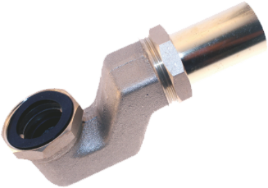 Колено квадратное 1"1/2  GANZER (30/1шт)