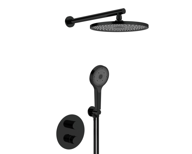 25003-2C Встроенный смес для душа с 2-функ. (ЧЕРНЫЙ) ViEiR (6/1шт) 25003-2C Встроенный смес для душа с 2-функ. (ЧЕРНЫЙ) ViEiR (6/1шт)