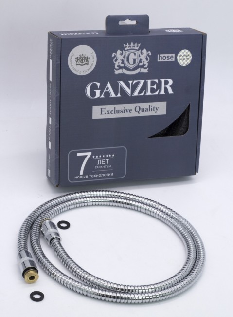 90160 Шланг для душа 160см. GANZER LUX (42/1шт) 90160 Шланг для душа 160см. GANZER LUX (42/1шт)