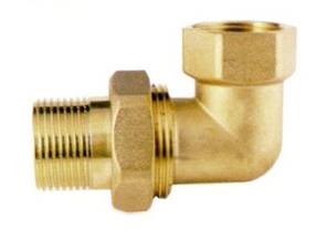 Угловая американка латун 1/2 г. х 1/2 ш. ViEiR  (100/10шт)