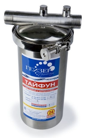 Колбовый фильтр (МЕТАЛЛ) 10SL-3/4 Гейзер Тайфун Колбовый фильтр (МЕТАЛЛ) 10SL-3/4 Гейзер Тайфун