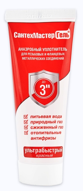 Сантехмастер ГЕЛЬ тюбик 60гр. (КРАСНЫЙ) (25/1шт) Сантехмастер ГЕЛЬ тюбик 60гр. (КРАСНЫЙ) (25/1шт)