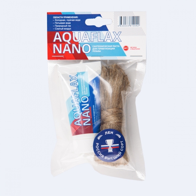 Комплект (паста 30г. + лён 15г.) AquaflaxNANO (25/1шт) Комплект (паста 30г. + лён 15г.) AquaflaxNANO (25/1шт)