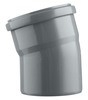 ПВХ Отвод  Ф110х15*  (25шт)