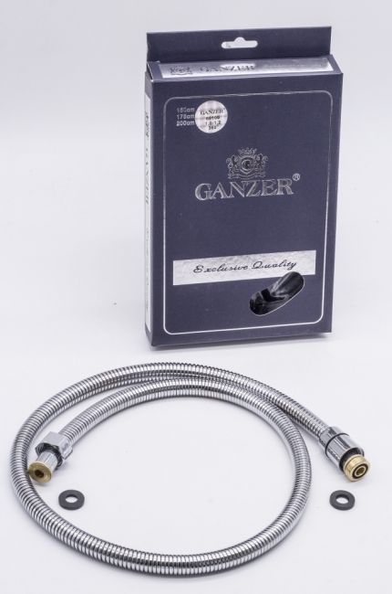 60150 Шланг для душа  150см.  GANZER  (50/1шт)