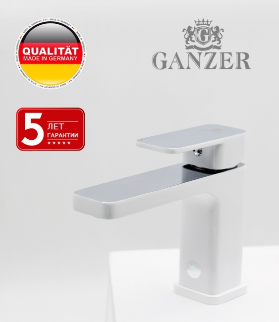 12014-F Смеситель для умывальника "GANZER" (10/1шт) 12014-F Смеситель для умывальника "GANZER" (10/1шт)