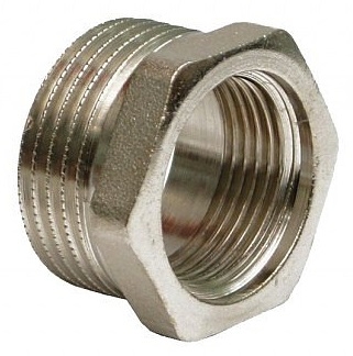 НИКЕЛЬ Футорка 1"1/2ш x 1"1/4г  ViEiR (80/5шт)