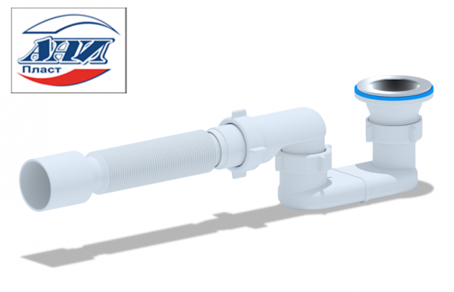 АНИ Е015 Сифон для поддона плоский 1 1/2"*40 (40/1шт) АНИ Е015 Сифон для поддона плоский 1 1/2"*40 (40/1шт)