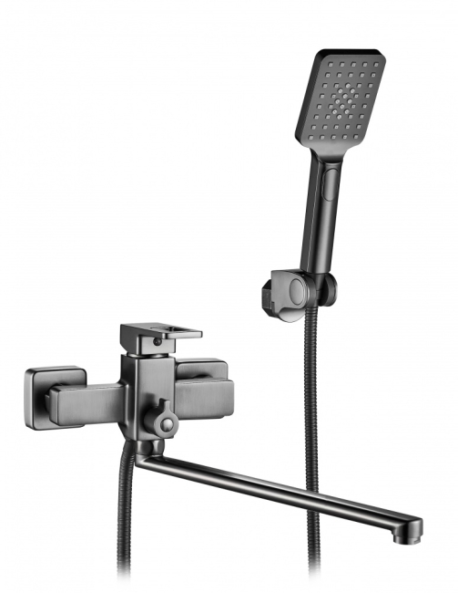 353541-G Смеситель од. для ванны дл. (ГРАФИТ) ViEiR (10/1шт) 353541-G Смеситель од. для ванны дл. (ГРАФИТ) ViEiR (10/1шт)